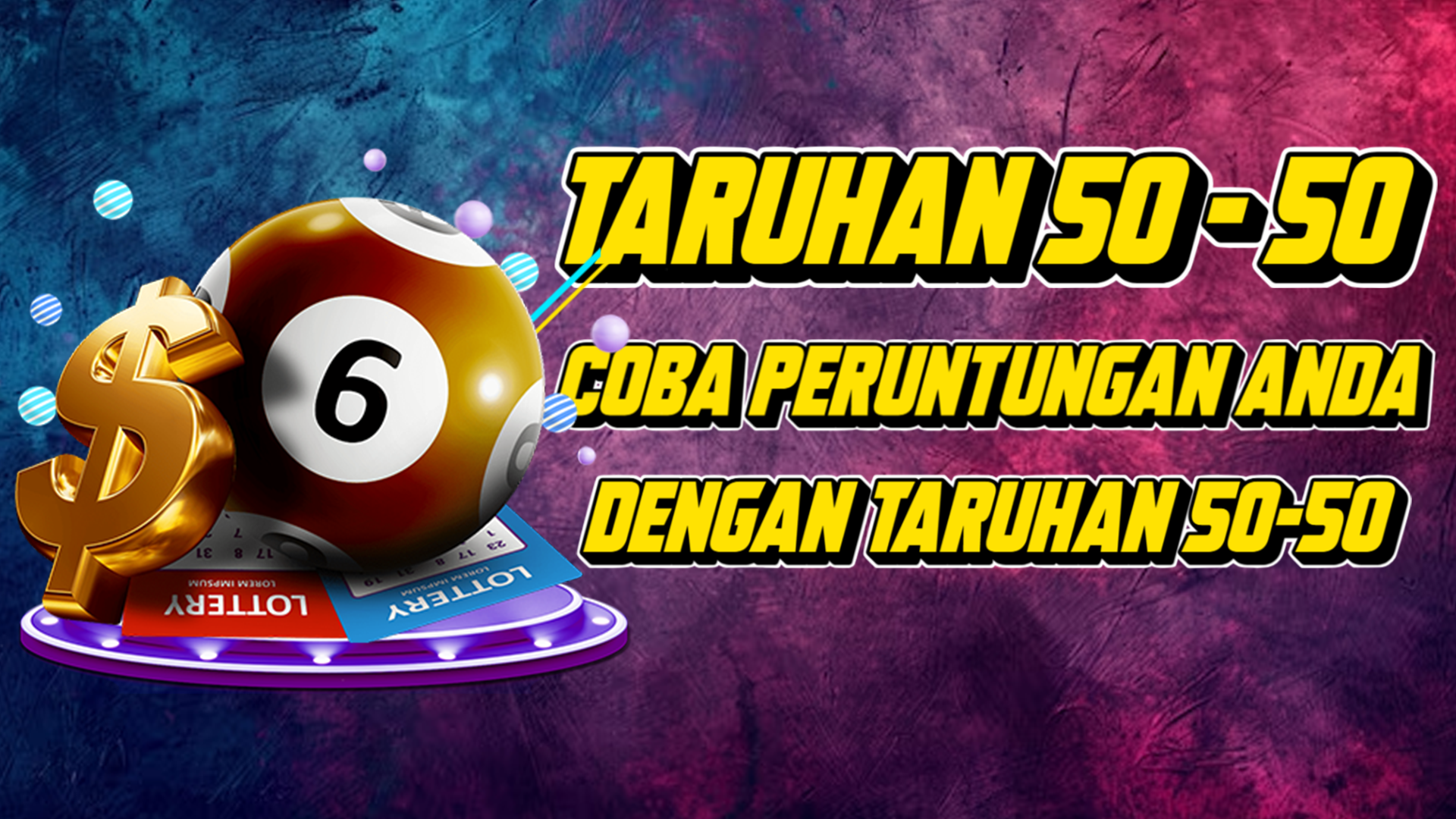 Taruhan 50-50: Coba Peruntungan Anda dengan Taruhan 50-50