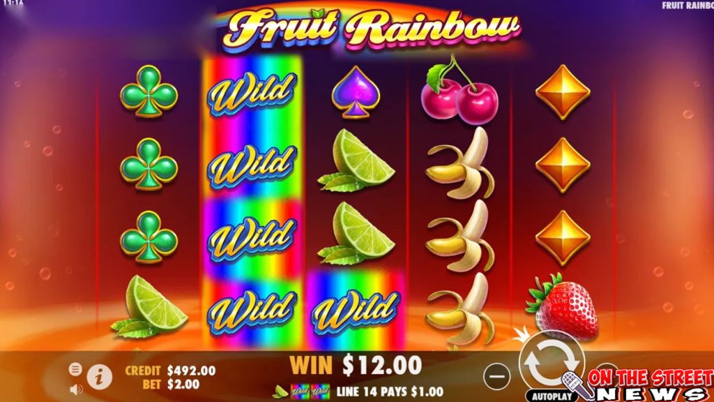 Stacked Wilds Menggila! Slot Fruit Rainbow Bikin Untung Besar!