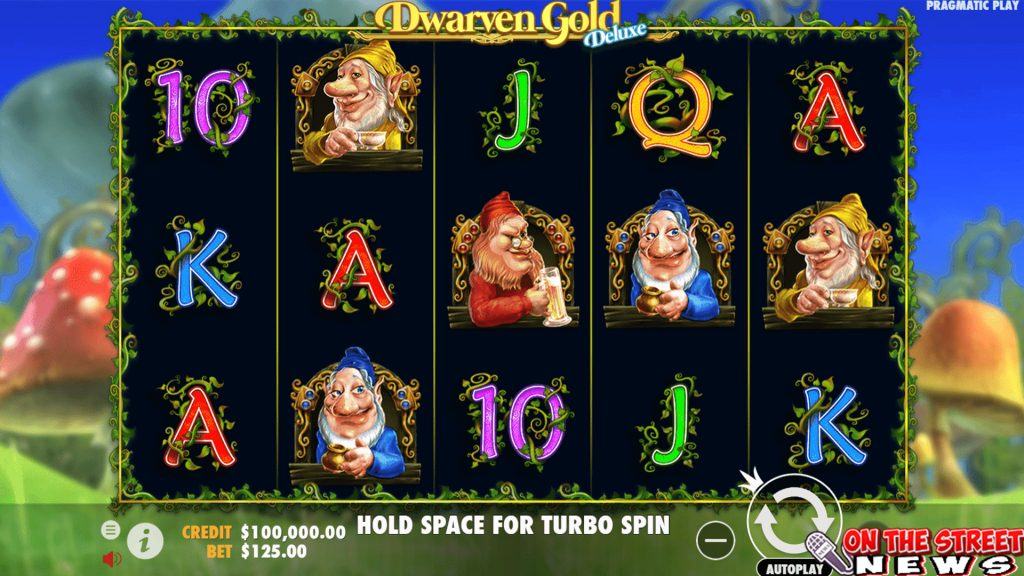 Temukan Emas Dunia Kerdil Dwarven Gold Deluxe Keberuntungan