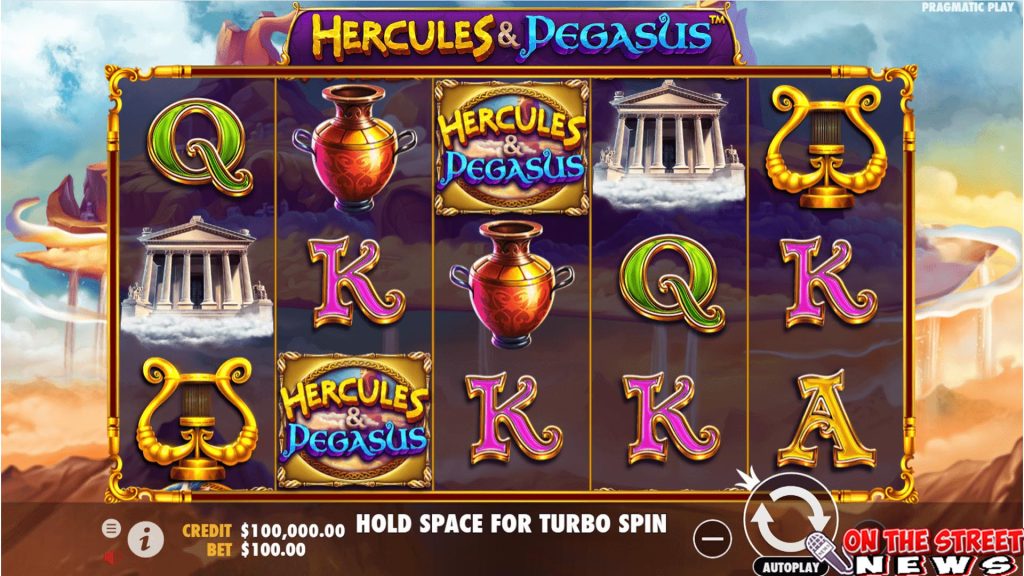 Slot Hercules and Pegasus: Keberuntungan Turun dari Olympus!