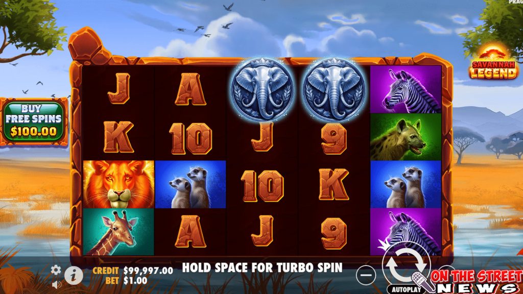 Asyiknya Main Slot Online Savannah Legend Cuan Nempel Terus!