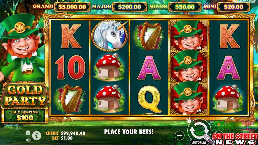 Gold Party: Pesta Emas Slot Gacor, Jackpot Mengalir Tanpa Henti!